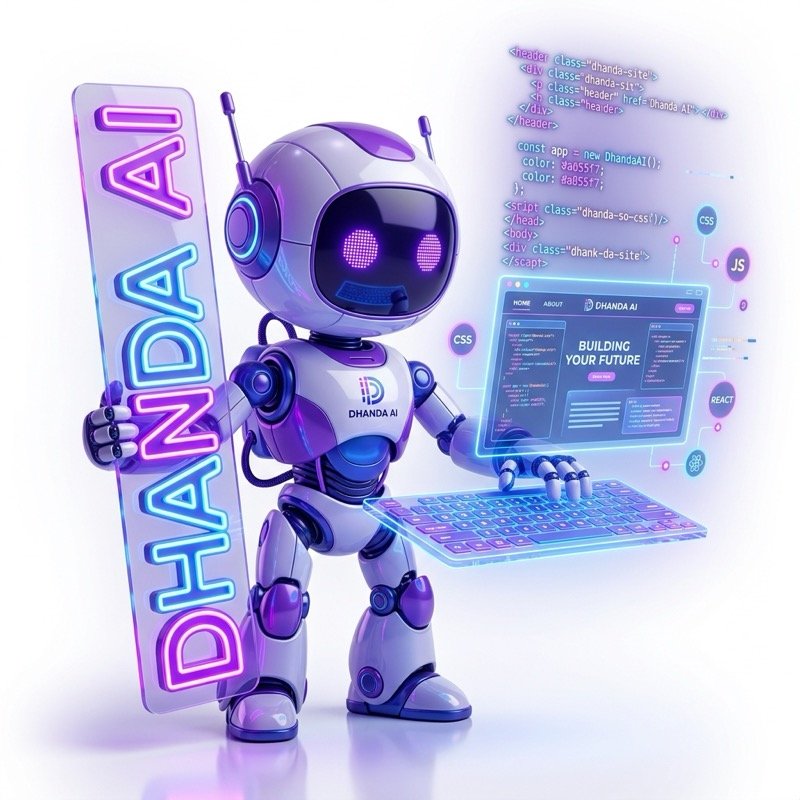 AI Website Builder Illustration